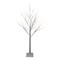 Northlight 4&#x27; LED Lighted White Birch Tree Outdoor Decoration - White Lights